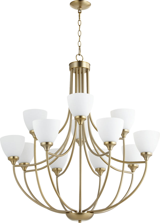 Enclave Chandelier by Quorum