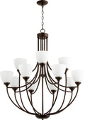 Enclave Chandelier by Quorum