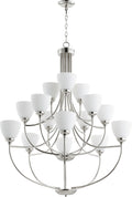 Enclave Chandelier by Quorum
