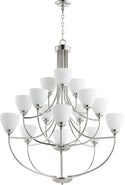 Enclave Chandelier by Quorum