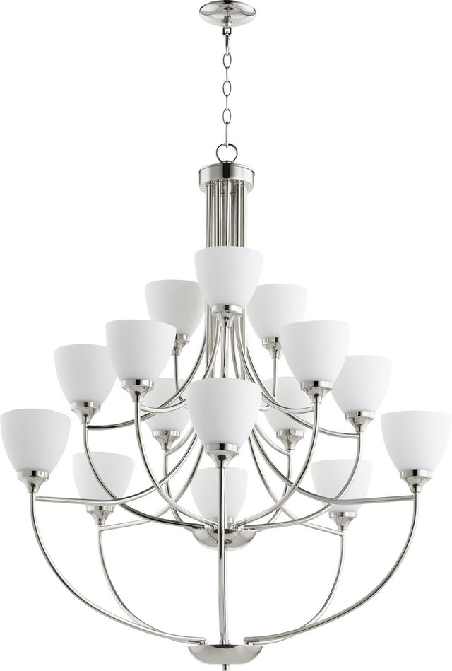 Enclave Chandelier by Quorum