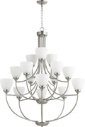 Enclave Chandelier by Quorum