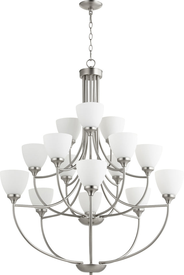 Enclave Chandelier by Quorum