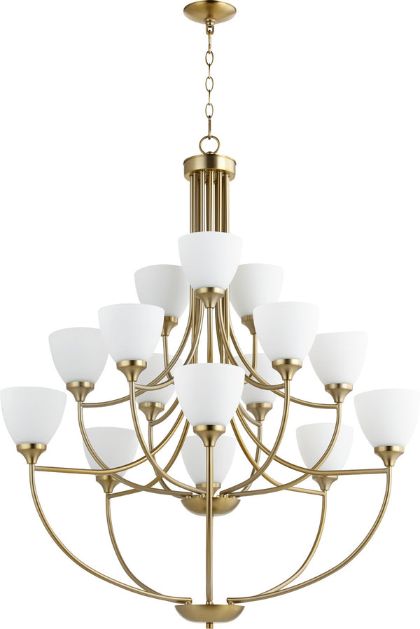 Enclave Chandelier by Quorum