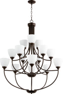 Enclave Chandelier by Quorum