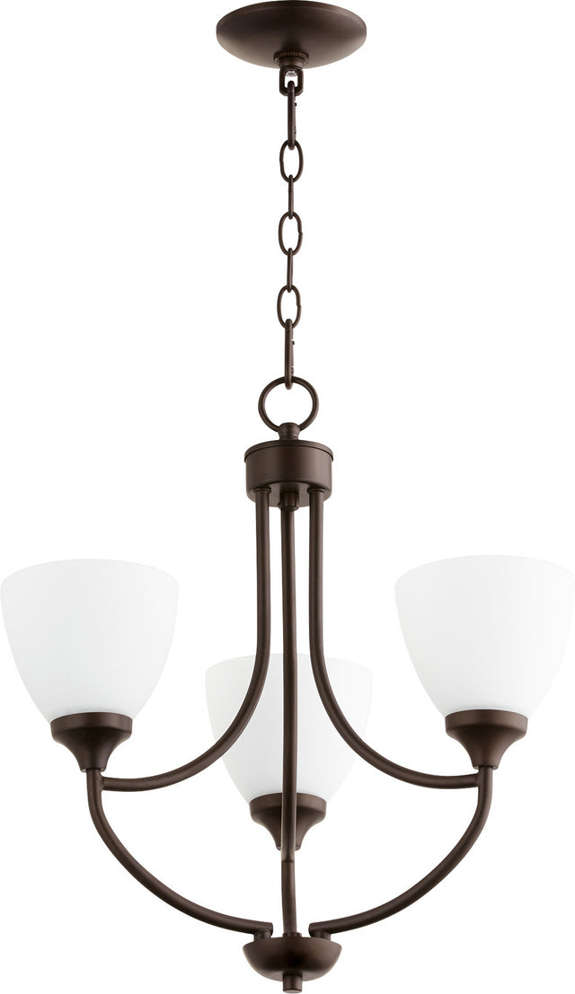 Enclave Chandelier by Quorum
