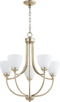 Enclave Chandelier by Quorum