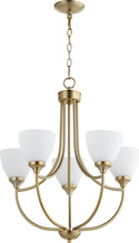 Enclave Chandelier by Quorum