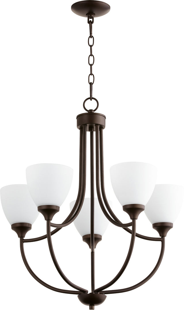 Enclave Chandelier by Quorum