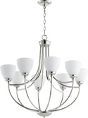 Enclave Chandelier by Quorum