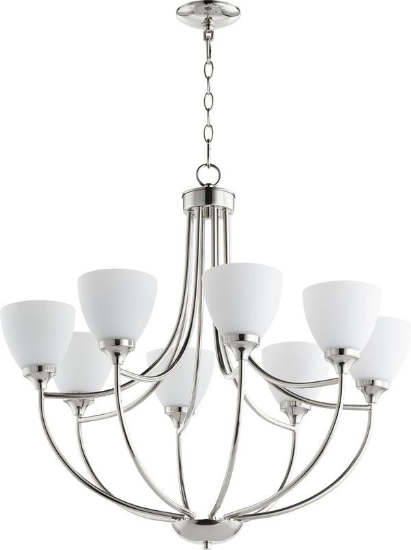 Enclave Chandelier by Quorum