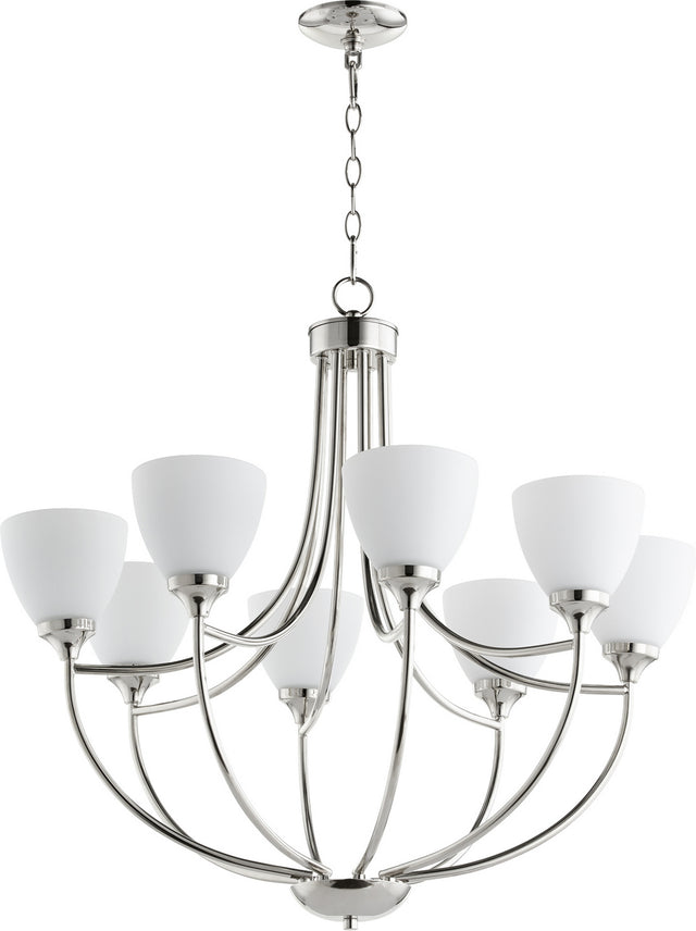Enclave Chandelier by Quorum