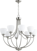 Enclave Chandelier by Quorum