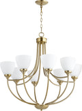 Enclave Chandelier by Quorum