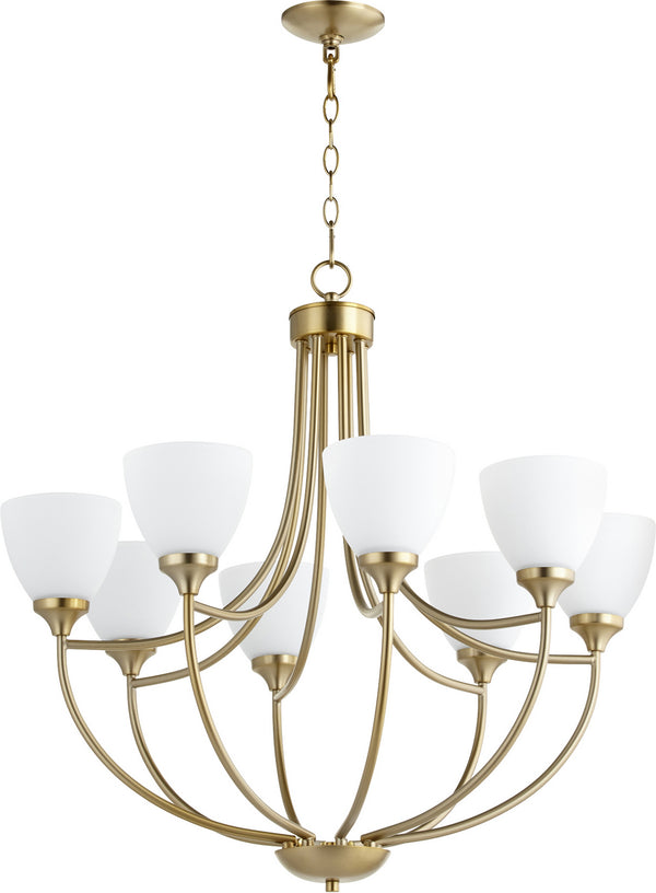 Enclave Chandelier by Quorum