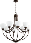 Enclave Chandelier by Quorum