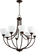 Enclave Chandelier by Quorum