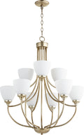 Enclave Chandelier by Quorum