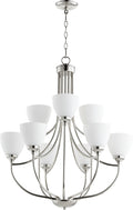 Enclave Chandelier by Quorum