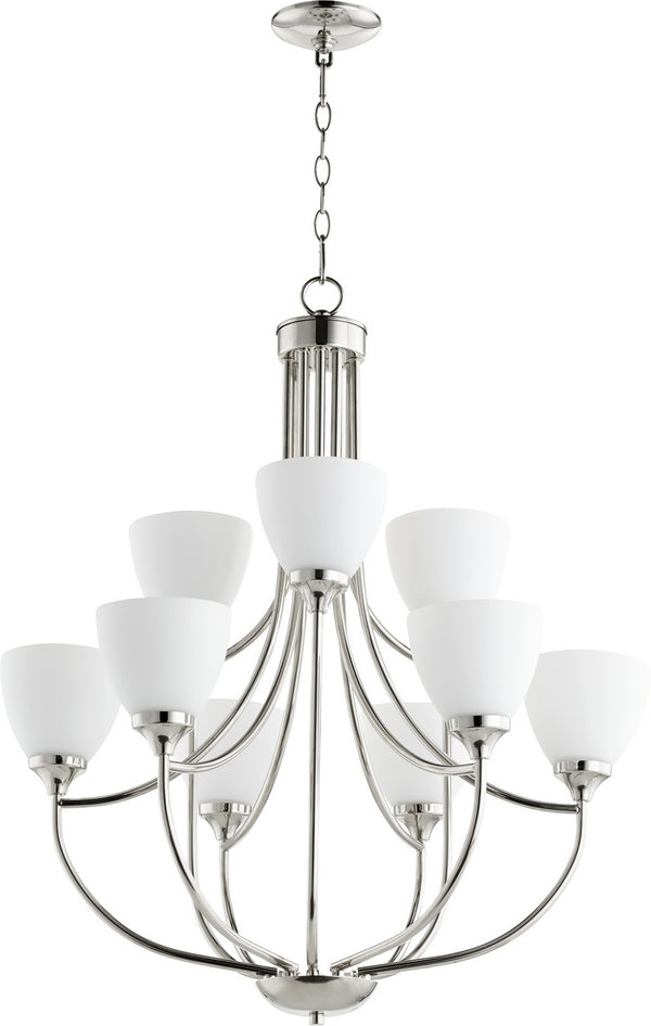 Enclave Chandelier by Quorum