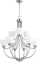 Enclave Chandelier by Quorum