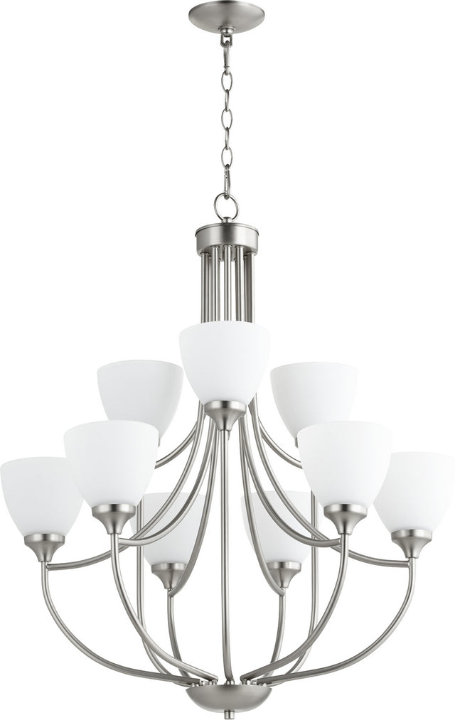 Enclave Chandelier by Quorum