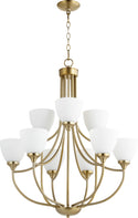 Enclave Chandelier by Quorum