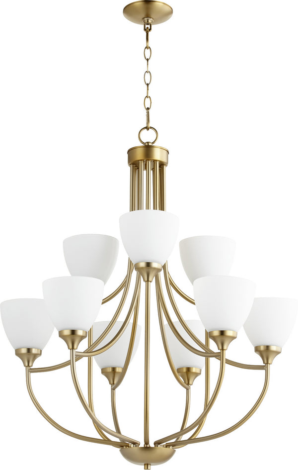 Enclave Chandelier by Quorum
