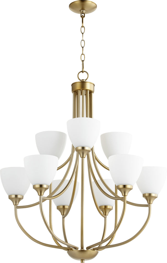 Enclave Chandelier by Quorum