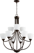 Enclave Chandelier by Quorum