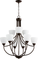 Enclave Chandelier by Quorum