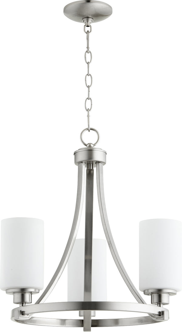 Lancaster Outdoor (Damp) Chandelier by Quorum