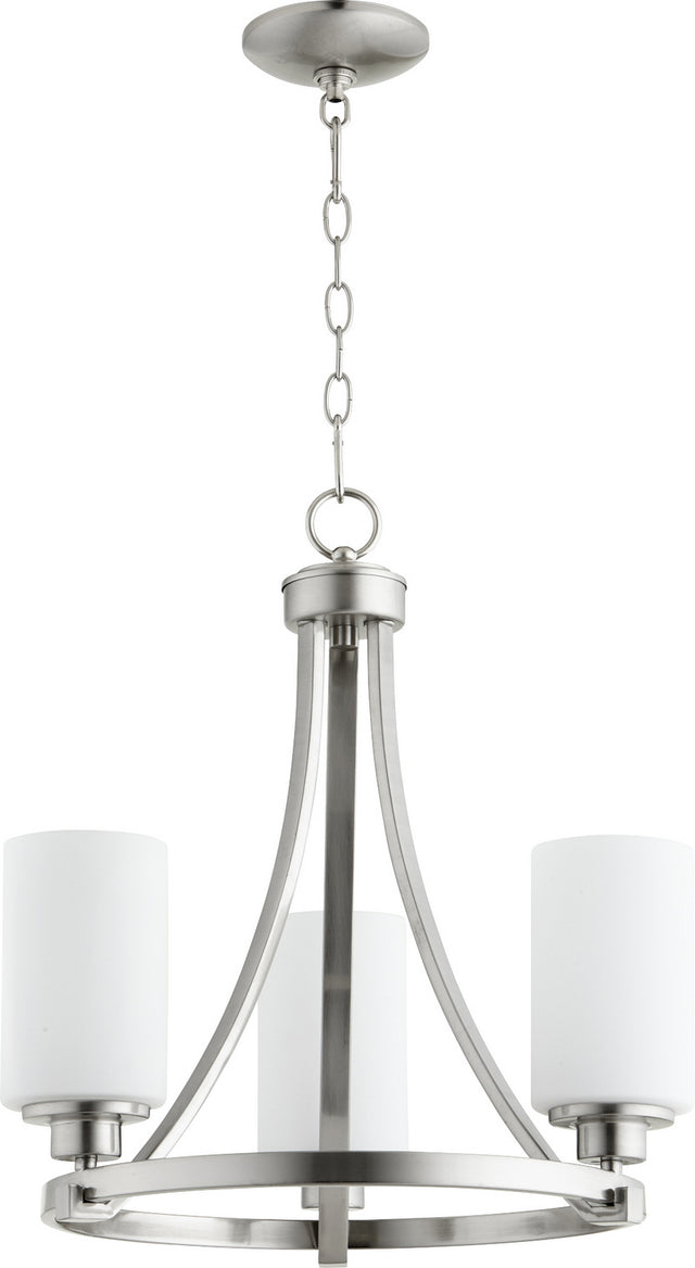 Lancaster Outdoor (Damp) Chandelier by Quorum