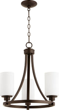 Lancaster Outdoor (Damp) Chandelier by Quorum