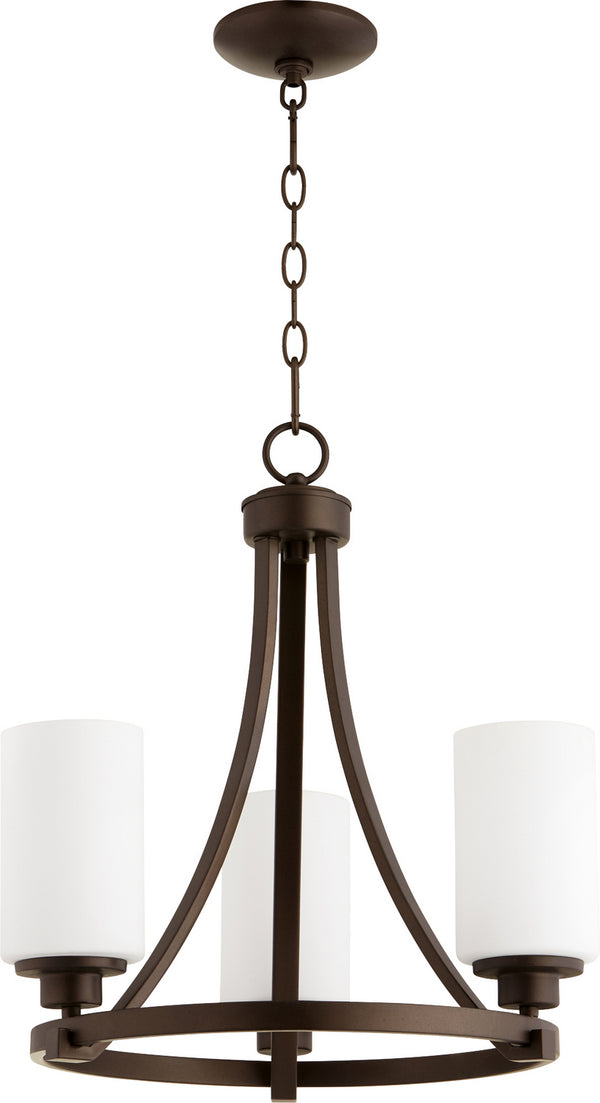 Lancaster Outdoor (Damp) Chandelier by Quorum