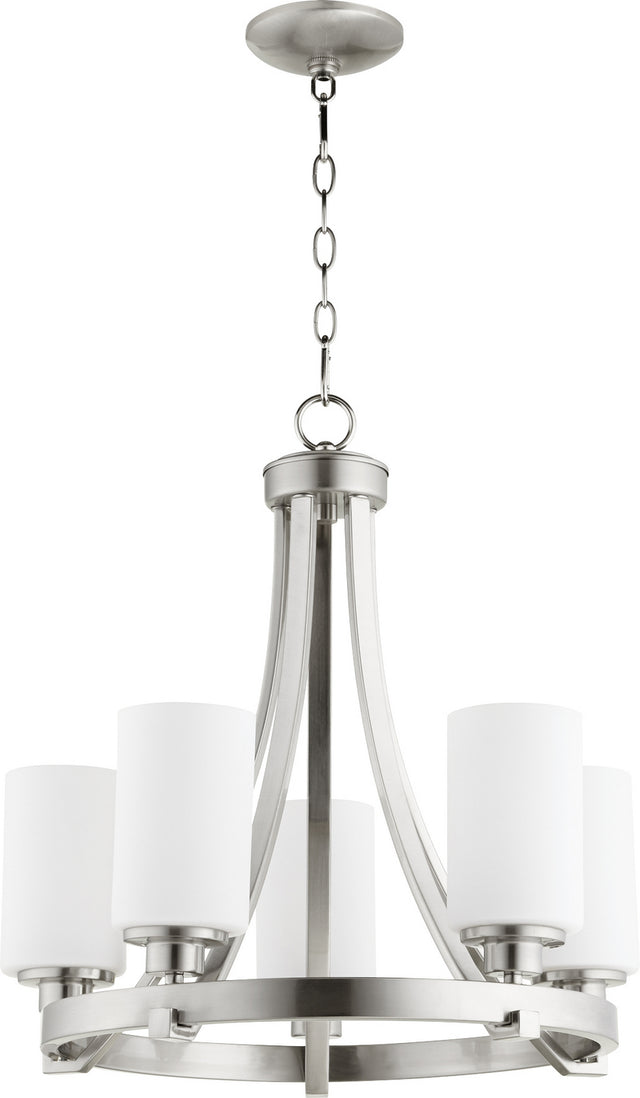 Lancaster Outdoor (Damp) Chandelier by Quorum