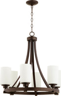 Lancaster Outdoor (Damp) Chandelier by Quorum