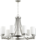 Lancaster Outdoor (Damp) Chandelier by Quorum