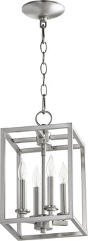 Cuboid Entries Outdoor (Damp) Pendant by Quorum