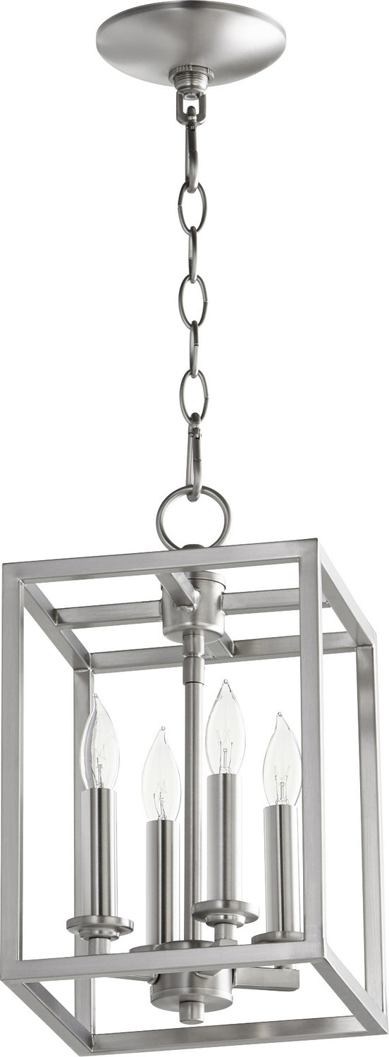 Cuboid Entries Outdoor (Damp) Pendant by Quorum