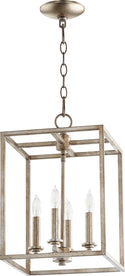 Cuboid Entries Outdoor (Damp) Pendant by Quorum