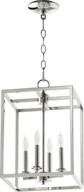 Cuboid Entries Outdoor (Damp) Pendant by Quorum