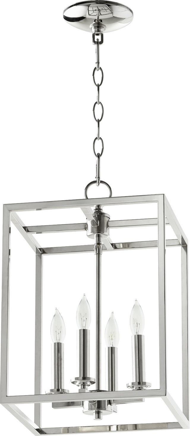 Cuboid Entries Outdoor (Damp) Pendant by Quorum