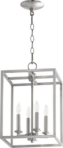 Cuboid Entries Outdoor (Damp) Pendant by Quorum