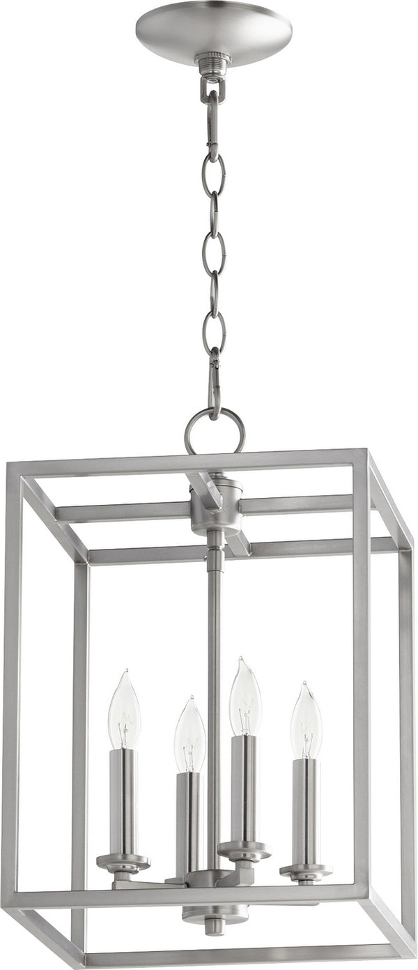 Cuboid Entries Outdoor (Damp) Pendant by Quorum