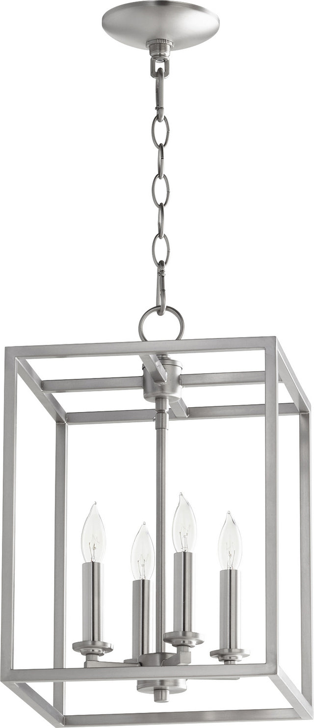 Cuboid Entries Outdoor (Damp) Pendant by Quorum