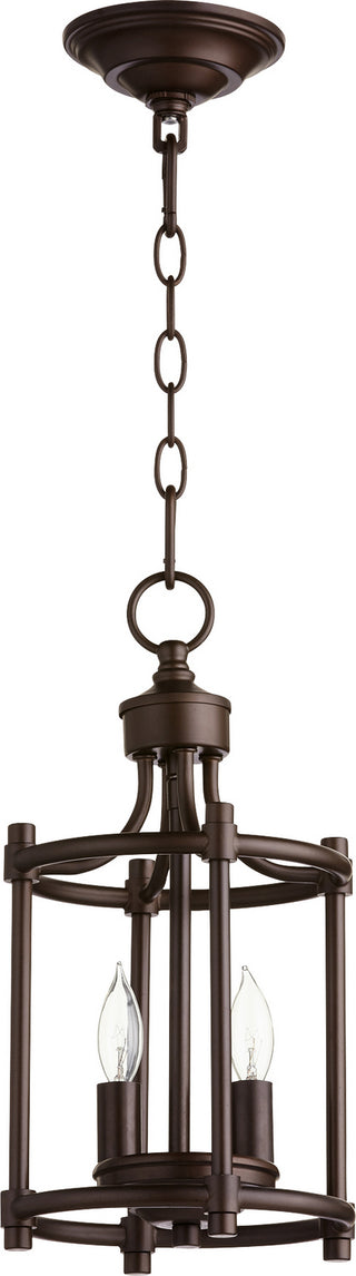 Buy oiled-bronze Rossington Outdoor (Damp) Pendant by Quorum