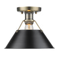 Orwell Outdoor (Damp) Flush Mount Light by Golden