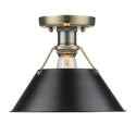 Orwell Outdoor (Damp) Flush Mount Light by Golden