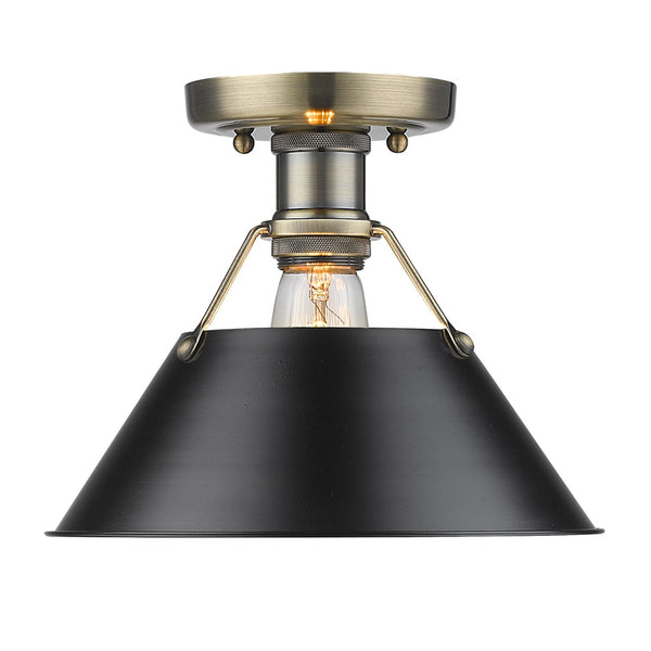 Orwell Outdoor (Damp) Flush Mount Light by Golden